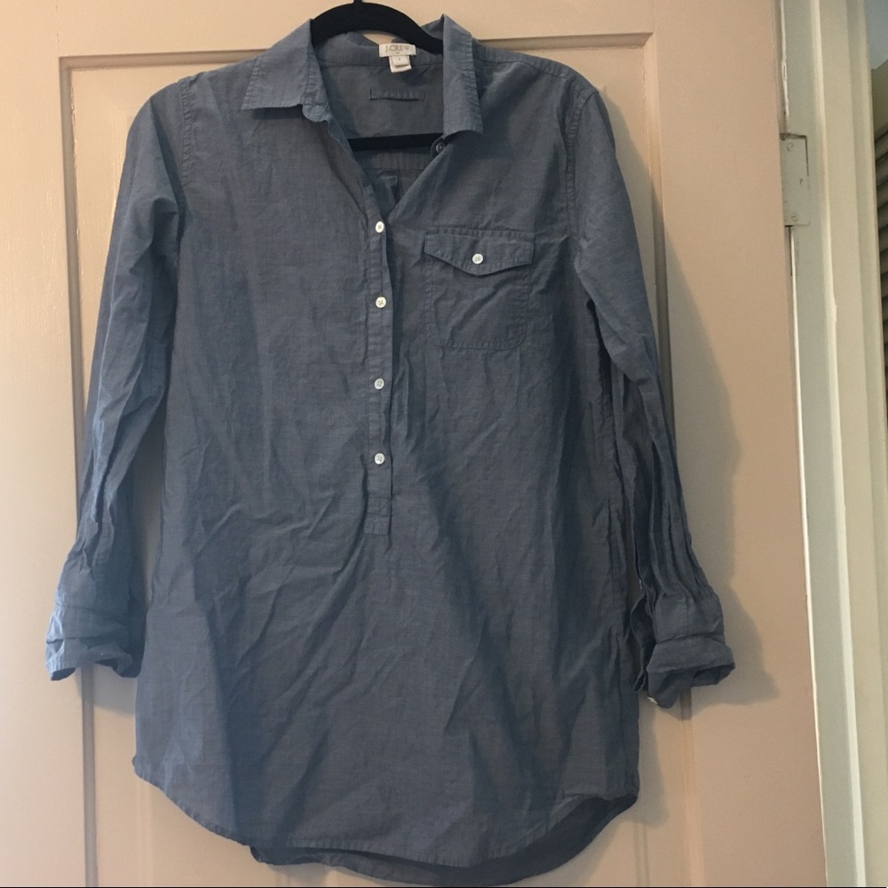 Jcrew Chambray tunic